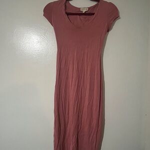 Elegant  Rose Gold Dress